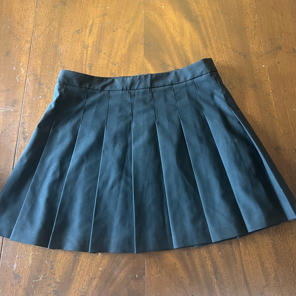 Sunday Best Black Pleated Skirt